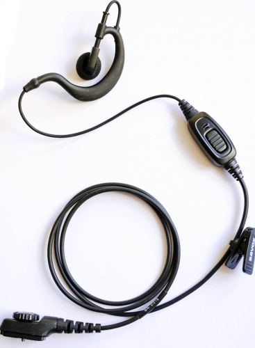 Hytera PD705,PD785, PT580 G shape earpiece